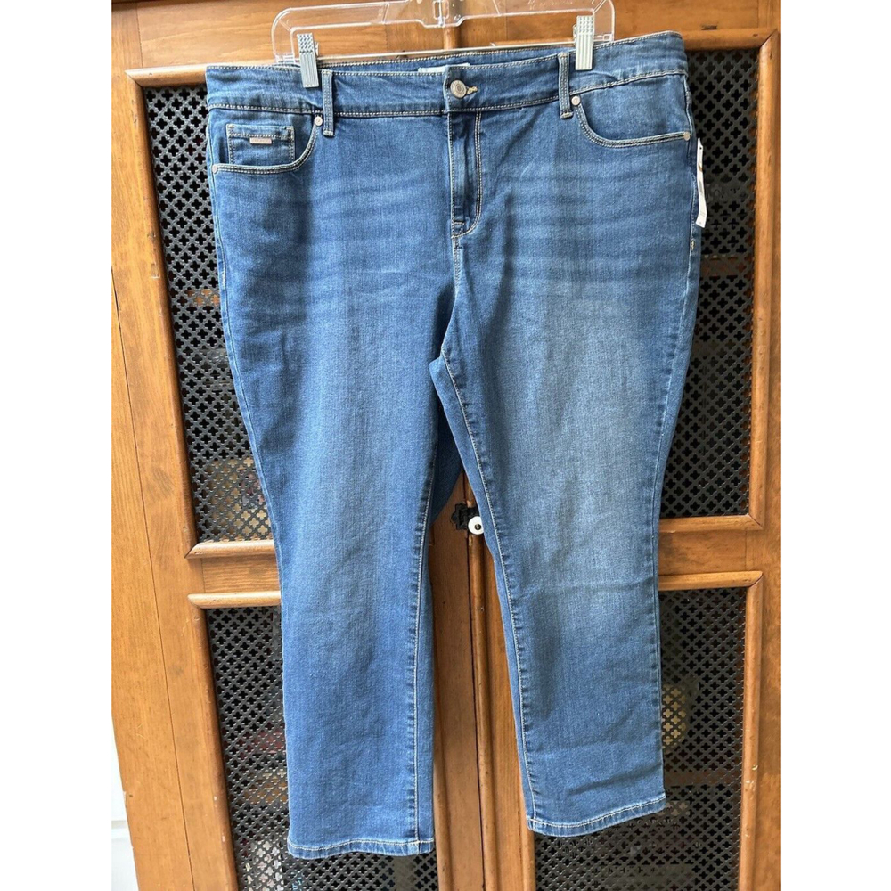 Nine West Ladies Gramercy Crop Jeans Size 16